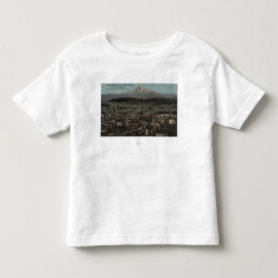 Portland, Oregon - Uitzicht van het centrum met Mt Kinder Shirts