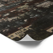 Portland, Oregon - Uitzicht van het centrum met Mt Poster (Hoek)