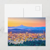 Portland, Oregon, Verenigde Staten Briefkaart (Voorkant / Achterkant)