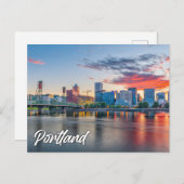 Portland, Oregon, Verenigde Staten Briefkaart (Voorkant / Achterkant)