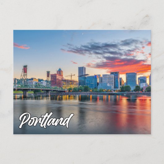 Portland, Oregon, Verenigde Staten Briefkaart (Voorkant)