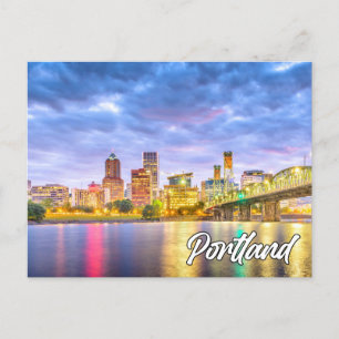 Portland, Oregon, Verenigde Staten Briefkaart