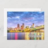 Portland, Oregon, Verenigde Staten Briefkaart (Voorkant / Achterkant)