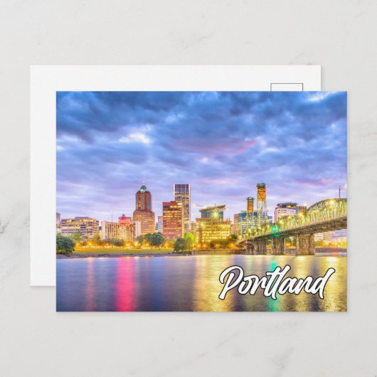Portland, Oregon, Verenigde Staten Briefkaart (Voorkant / Achterkant)