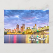 Portland, Oregon, Verenigde Staten Briefkaart (Voorkant)