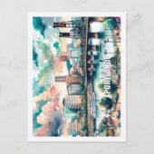 Portland Oregon Verenigde Staten Famous Place wate Briefkaart (Voorkant)
