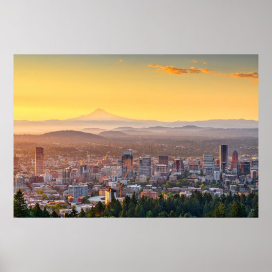 Portland, Oregon, Verenigde Staten Poster (Voorkant)