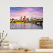 Portland, Oregon, Verenigde Staten Poster (Keuken)