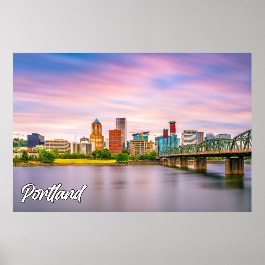 Portland, Oregon, Verenigde Staten Poster (Voorkant)