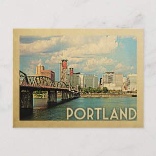 Portland Oregon Vintage Briefkaart