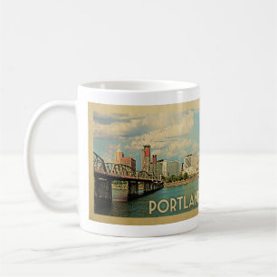Portland Oregon Vintage Koffiemok