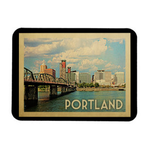 Portland Oregon Vintage Magneet