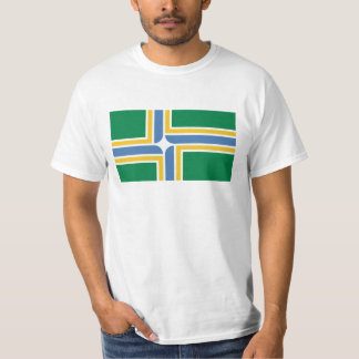 Portland Oregon Vlag T-shirt