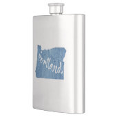 Portland, Oregon Wood Grain Flacon (Links)