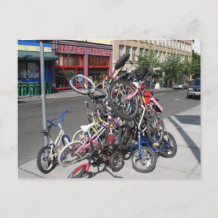 Portland Oregon Zoobomber Bikes Juni 2003 Briefkaa Briefkaart