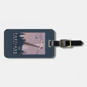 Portland, OregonAerial Tram Scene Bagagelabel (Voorkant horizontaal)