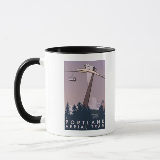 Portland, OregonAerial Tram Scene Mok (Links)