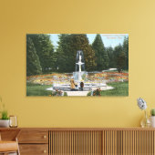 Portland, OregonCity Park Uitzicht Canvas Afdruk (Insitu (Woonkamer))