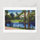 Portland, OregonLaurelhurst Park Scene Briefkaart (Voorkant)