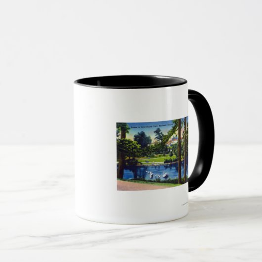 Portland, OregonLaurelhurst Park Scene Mok (Voorkant rechts)