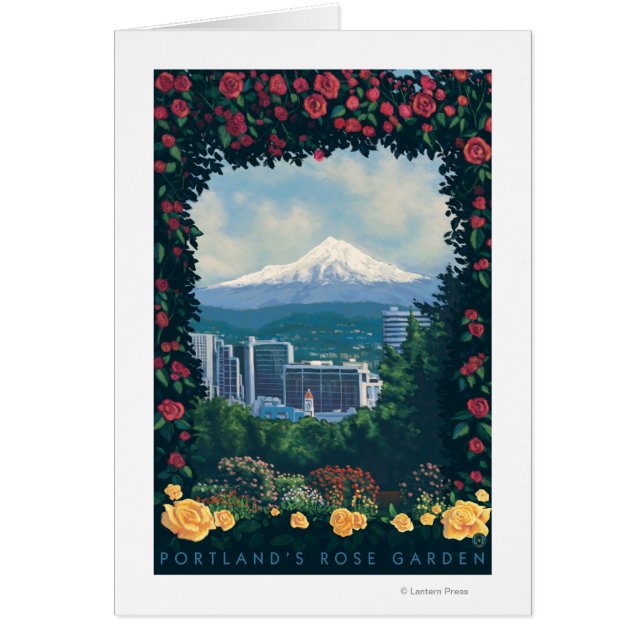 Portland, OregonRose Garden Scene (Voorkant)