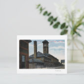 Portland, OregonUnion Depot en Clock Tower Briefkaart (Staand voorkant)