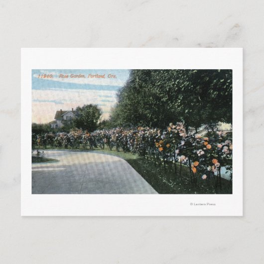 Portland, OregonView of a Roos Garden Briefkaart (Voorkant)