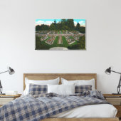 Portland, OregonView of the Roos Test Gardens Canvas Afdruk (Insitu (Slaapkamer))