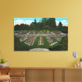 Portland, OregonView of the Roos Test Gardens Canvas Afdruk (Insitu (Woonkamer))