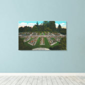 Portland, OregonView of the Roos Test Gardens Canvas Afdruk (Insitu (Houten vloer))