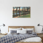 Portland, ORScene in Laurelhurst Park Canvas Afdruk (Insitu (Slaapkamer))