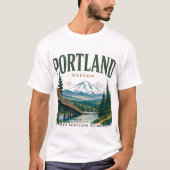 Portland Pacific Northwest T-shirt (Voorkant)