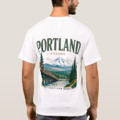 Portland Pacific Northwest T-shirt (Achterkant)