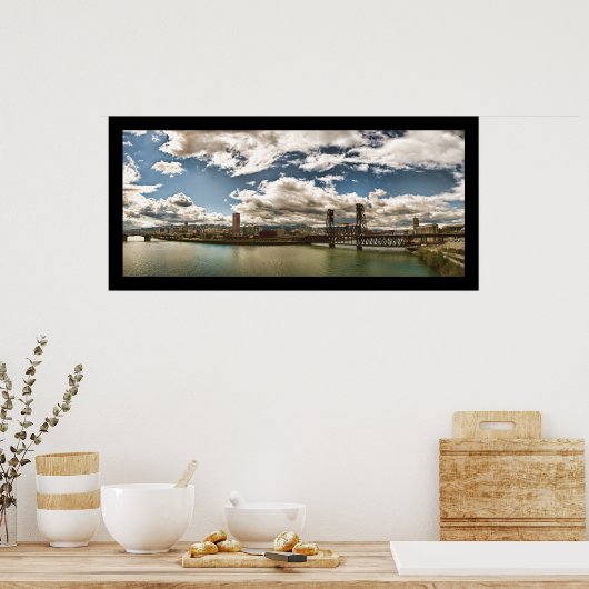 Portland Panorama Poster (Keuken)