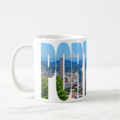Portland Panoramic Skyline Coffee Mok (Links)