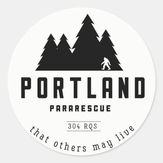 Portland Pararescue Stickers (Voorkant)