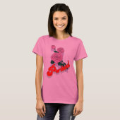 Portland Pink rose shirt (Voorkant volledig)