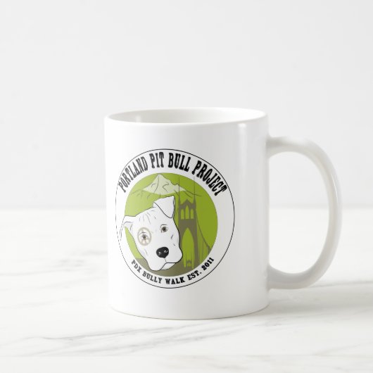 Portland Pit Bull Project Fun Products Koffiemok (Rechts)