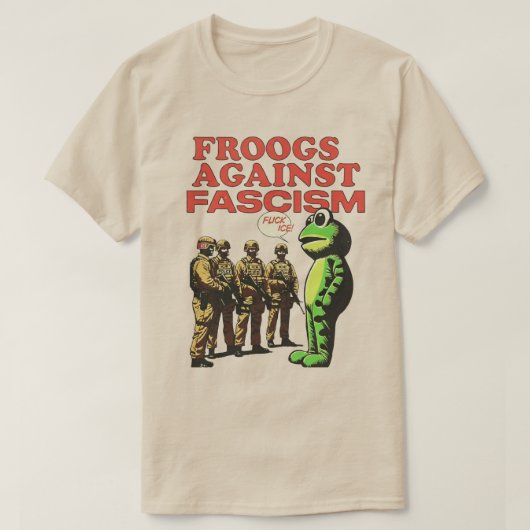 Portland Resist Portland Frog Protest  T-shirt (Design voorkant)