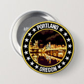Portland Ronde Button 7,6 Cm (Voorkant /achterkant)