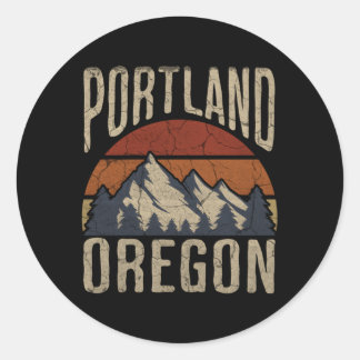 Portland Ronde Sticker