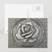 Portland Roos Grate Post Card Briefkaart (Voorkant / Achterkant)