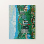 Portland Roos tuinen Puzzle Legpuzzel (Verticaal)