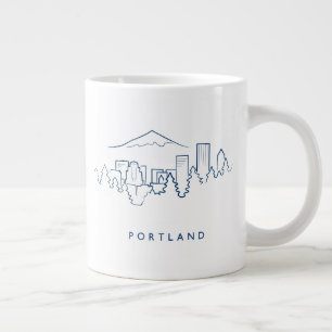 Portland Silhouet Grote Koffiekop