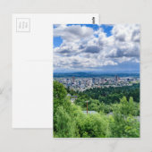 Portland Skyline Briefkaart (Voorkant / Achterkant)