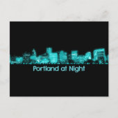 Portland Skyline Briefkaart (Voorkant)
