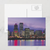 Portland Skyline Briefkaart (Voorkant / Achterkant)