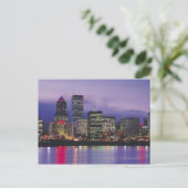 Portland Skyline Briefkaart (Staand voorkant)