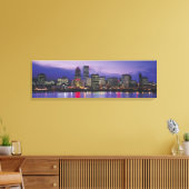Portland Skyline Canvas Afdruk (Insitu (Woonkamer))