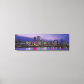 Portland Skyline Canvas Afdruk (Voorkant)